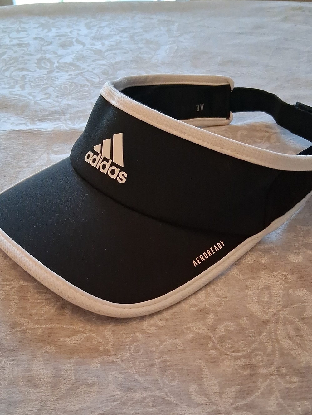 Adidas Aeroready Sun Visor Adjustable Hat Cap Golf Tennis Men Women Black White